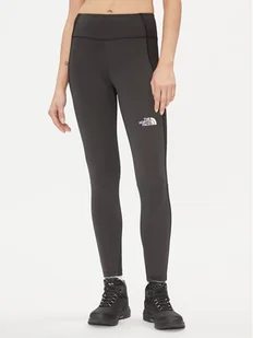 The North Face Legginsy Ma NF0A856I Szary Slim Fit - Odzież trekkingowa damska - miniaturka - grafika 1