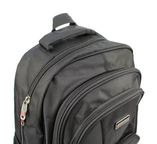 Solidny Plecak Bag Street ''DE LUXE'' Duży Z Funkcją Noszenia Laptopa BS4038 15'' - Torby na laptopy - miniaturka - grafika 3