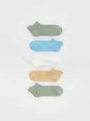 Skarpetki dla dzieci - Reserved - Skarpetki z bawełną 5 pack - jasnoniebieski - miniaturka - grafika 1