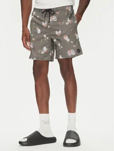 RVCA Szorty kąpielowe AVYBS00265 Szary Regular Fit - Kąpielówki męskie - miniaturka - grafika 1