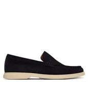 Półbuty męskie - Lordsy BOSS Sienne 50543083 Granatowy - miniaturka - grafika 1