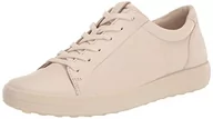 Sneakersy damskie - ECCO soft 7 sneakersy low, Limestone, 39 eu - miniaturka - grafika 1