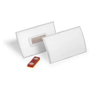 Identyfikator DURABLE 54x90mm Click Fold z magnesem 826019 10szt. - Identyfikatory - miniaturka - grafika 1