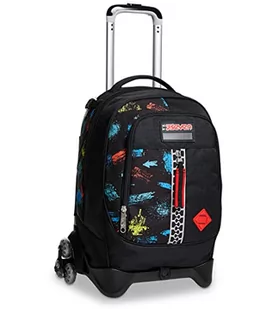 Trolley Jack Seven 3WD, DIP & SKY plecak z funkcją wózka, czarny I, Rozmiar uniwersalny, nonszalancki - Plecaki - miniaturka - grafika 1