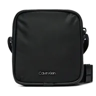 Torby męskie - Saszetka Calvin Klein Ck Est. Nylon Cube Reporter+Case K50K512113 Czarny - miniaturka - grafika 1