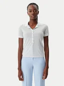 Swetry damskie - Patrizia Pepe Sweter 8K0279/K128-W180 Srebrny Regular Fit - miniaturka - grafika 1