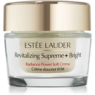 Estée Lauder Revitalizing Supreme+ Bright Radiance Power Soft Creme rewitalizujący krem do twarzy dla efektu rozjaśnienia i wygładzenia skóry 50 ml - Kremy do twarzy - miniaturka - grafika 1
