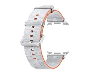 Samsung Pasek Athleisure do Watch8/Watch8 Classic M/L white - Akcesoria do smartwatchy - miniaturka - grafika 1