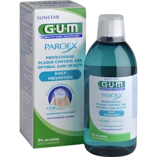 Sunstar EUROPE S.A GUM Paroex 0,06% Płyn do płukania jamy ustnej 500 ml 9073799 - Płyny do płukania jamy ustnej - miniaturka - grafika 1