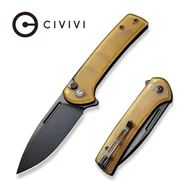 Noże - Nóż składany Civivi Conspirator Bead Blasted Ultem, Black Nitro-V (C21006-6) - miniaturka - grafika 1