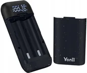 Powerbanki - Ładowarka + Powerbank 18W z USB C 10000mAh Li-ion 18650 18700 20700 21700 - miniaturka - grafika 1