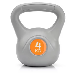 Hantel Kettle Bell Meteor Bitumiczny 4kg - Kettlebell - miniaturka - grafika 1