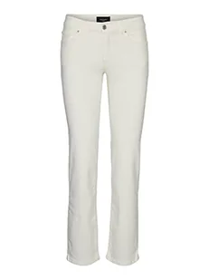 VERO MODA Damskie szorty VMLENA HW WVN Noos, Jade Cream, S, Jade Cream, S - Spodenki damskie - miniaturka - grafika 1