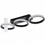 Lampy sufitowe - ﻿Lampa sufitowa LED PLAFON żyrandol 54W + PILOT - miniaturka - grafika 1