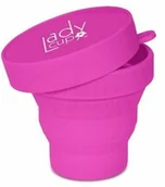 Kubeczki menstruacyjne - Pojemnik do dezynfekcji kubeczka menstruacyjnego w mikrofalówce, RÓŻOWY, Lady Cup - miniaturka - grafika 1