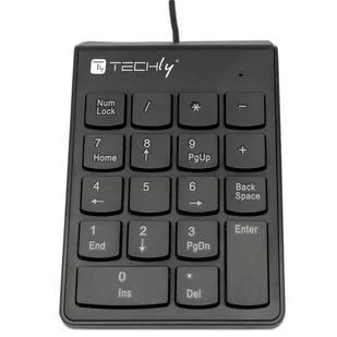 Techly SLIM PL IDATA KP-BLKTY - Klawiatury - miniaturka - grafika 1