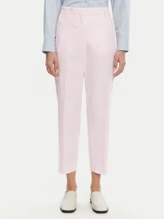 Tommy Hilfiger Chinosy WW0WW40504 Różowy Straight Fit - Spodnie damskie - miniaturka - grafika 1