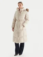 Płaszcze damskie - Guess Płaszcz zimowy W5BL29 W2802 Brązowy Regular Fit - miniaturka - grafika 1