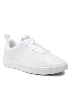Puma Sneakersy Rickie Jr 384311 01 Biały - Sneakersy damskie - miniaturka - grafika 1