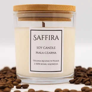 Świeca sojowa - Mała czarna - 180ml - Świece - miniaturka - grafika 1