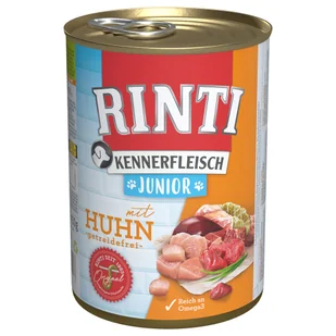 Rinti Megapakiet Pur Junior 24 x 400 g Kurczak - Mokra karma dla psów - miniaturka - grafika 2