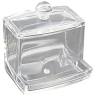 Pojemniki łazienkowe - POJEMNIK NA PATYCZKI DO USZU STOJAK DYSTRYBUTOR - miniaturka - grafika 1