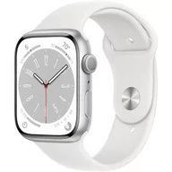 Smartwatch - Apple Watch Series 8 GPS 45mm Aluminium Biały - miniaturka - grafika 1