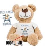 Maskotki i pluszaki - Miś z imieniem na prezent - przytulanka - miniaturka - grafika 1