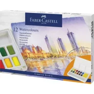 Farby i media malarskie - Faber-Castell Farby akwarelowe Creative Studio 12 kolorów - miniaturka - grafika 1