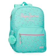 Plecaki szkolne i tornistry - Pepe Jeans Nora plecak szkolny niebieski 30 x 39 x 12 cm poliester marki Joumma Bags - miniaturka - grafika 1