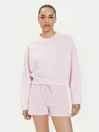 Bluzy damskie - adidas Bluza Future Icons 3-Stripes IS3881 Różowy Loose Fit - miniaturka - grafika 1