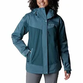 Kurtki damskie - Columbia Damska kurtka zimowa z izolacją Point Park, Nocna fala, Nocna fala, S - miniaturka - grafika 1