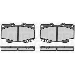Klocki hamulcowe - komplet MAGNETI MARELLI 363916060495  w 24 h. Do 100 dni na zwrot. 100 tys. Klientów. - Klocki hamulcowe - miniaturka - grafika 1