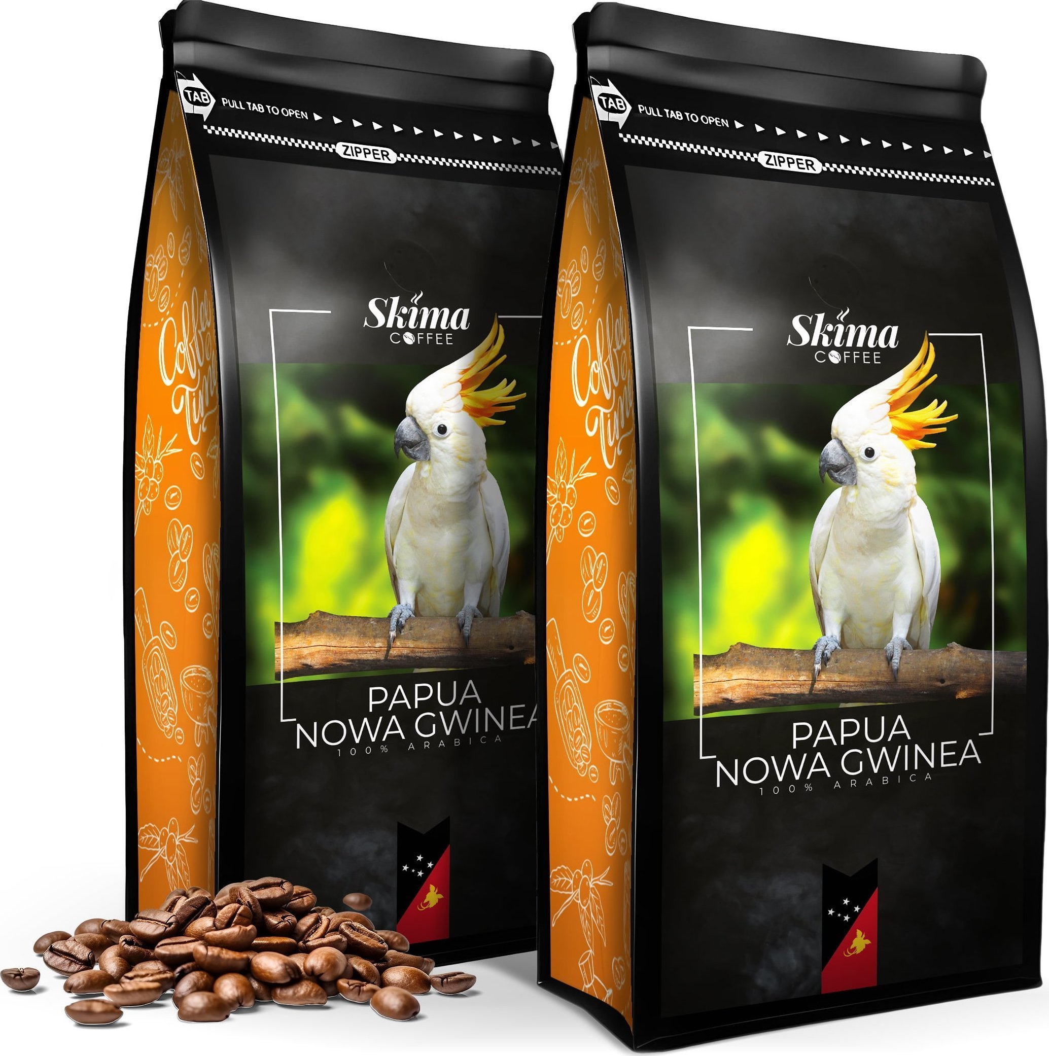 Kawa ziarnista SkimaCoffee Papua Nowa Gwinea 2 kg