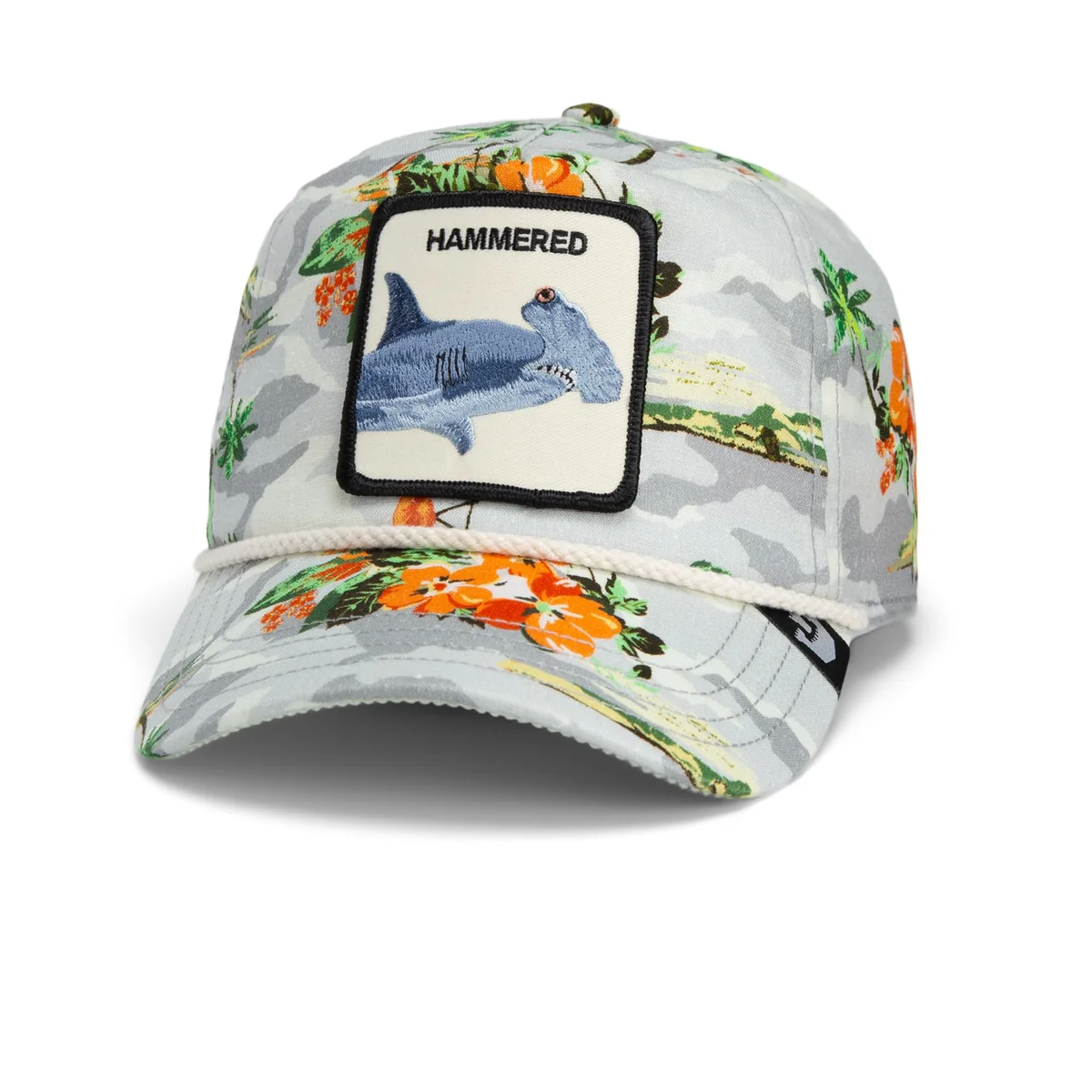 Goorin Bros. Czapka typu trucker z kolekcji Salty Rim dla mężczyzn i kobiet, biały, rozmiar uniwersalny