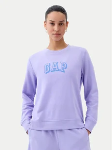 Gap Bluza 885586-02 Fioletowy Regular Fit - Bluzy damskie - miniaturka - grafika 1