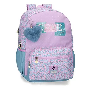Enso Cute Girl Bagaż, Torba kurierska Dziewczyny, Fioletowy, Mochila Preescolar, plecak przedszkolny - Plecaki szkolne i tornistry - miniaturka - grafika 1