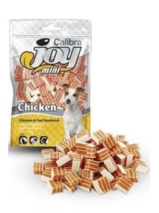 CALIBRA Joy Dog Mini Chicken and Cod Sandwich 70g - Przysmaki dla psów - miniaturka - grafika 1