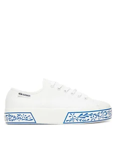 Superga Tenisówki S3146EW 3740 Biały - Trampki damskie - miniaturka - grafika 1