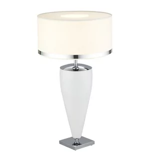 Argon Lampka biurkowa LORENA 367 1pł biały Chrom - Lampy stojące - miniaturka - grafika 1