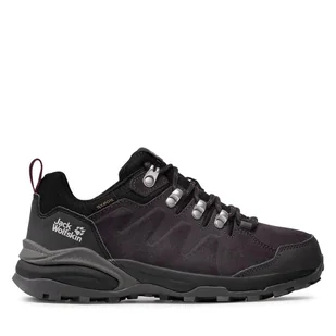 Trekkingi Jack Wolfskin Refudio Texapore Low W 4050821 Fioletowy - Buty trekkingowe damskie - miniaturka - grafika 1