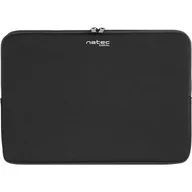 Torby na laptopy - Natec Etui do laptopa Coral 15.6 cala Czarne NET-1702 - miniaturka - grafika 1