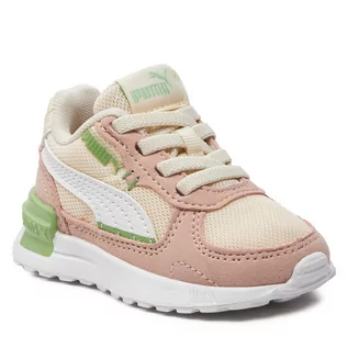 Buty dla dziewczynek - Sneakersy Puma Graviton Ac Inf 381989-30 Sugared Almond/Puma White/Rose Quartz/Pure Green - grafika 1