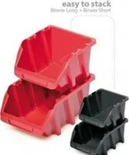 Pojemniki przemysłowe - Prosperplast KUWETY 16 BINEER SHORT 4 SZT. CZERWONE 272x238x236mm KBISS28-3020 - miniaturka - grafika 1