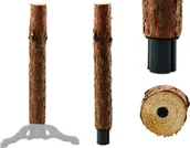 Ozdoby bożonarodzeniowe - Stojak Pieniek Drewniany Na Cztery Nóżki Do Choinki Na Pniu - miniaturka - grafika 1