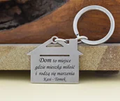 Breloki - Dom Brelok do kluczy - miniaturka - grafika 1