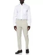 Koszule męskie - Jedwabna koszula męska biznesowa – koszula bez konieczności prasowania z prostym krojem – Regular Fit – długi rękaw – kołnierzyk typu shark – kieszeń na piersi – 100% bawełna - miniaturka - grafika 1