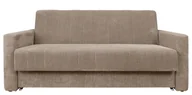 Sofy i kanapy - Sofa PREMIUM DOMO XXL Kanapa Amerykanka Cappuccino 4-osobowa Meble Zaha, funkcja spania i pojemnik - miniaturka - grafika 1