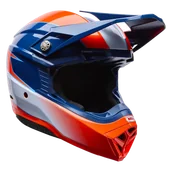 Kaski motocyklowe - Kask Cross BELL Moto-10 Mips Falcon Pomarańczowy/NiebieskiL - miniaturka - grafika 1