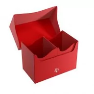 Akcesoria do gier planszowych - Gamegenic: Double Deck Holder 200+ XL - Red - miniaturka - grafika 1